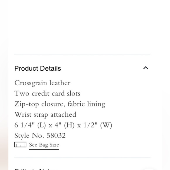 Coach Powder Pink Leather Wristlet - Picture 5 of 5